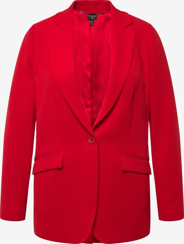 Blazer Ulla Popken en rouge : devant