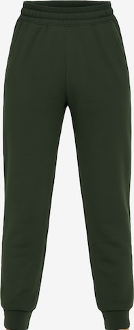 Pantalon C&City en vert : devant
