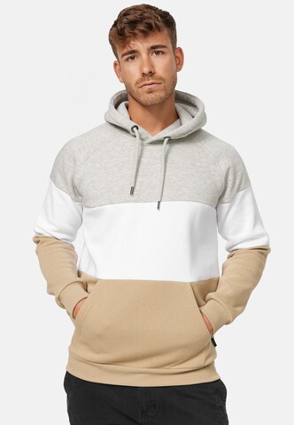 INDICODE JEANS Sweatshirt 'Donta' in Gemengde kleuren: voorkant