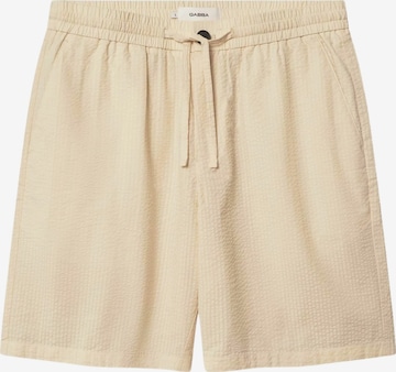 GABBA Regular Housut 'Tommi Seer' värissä beige: etupuoli