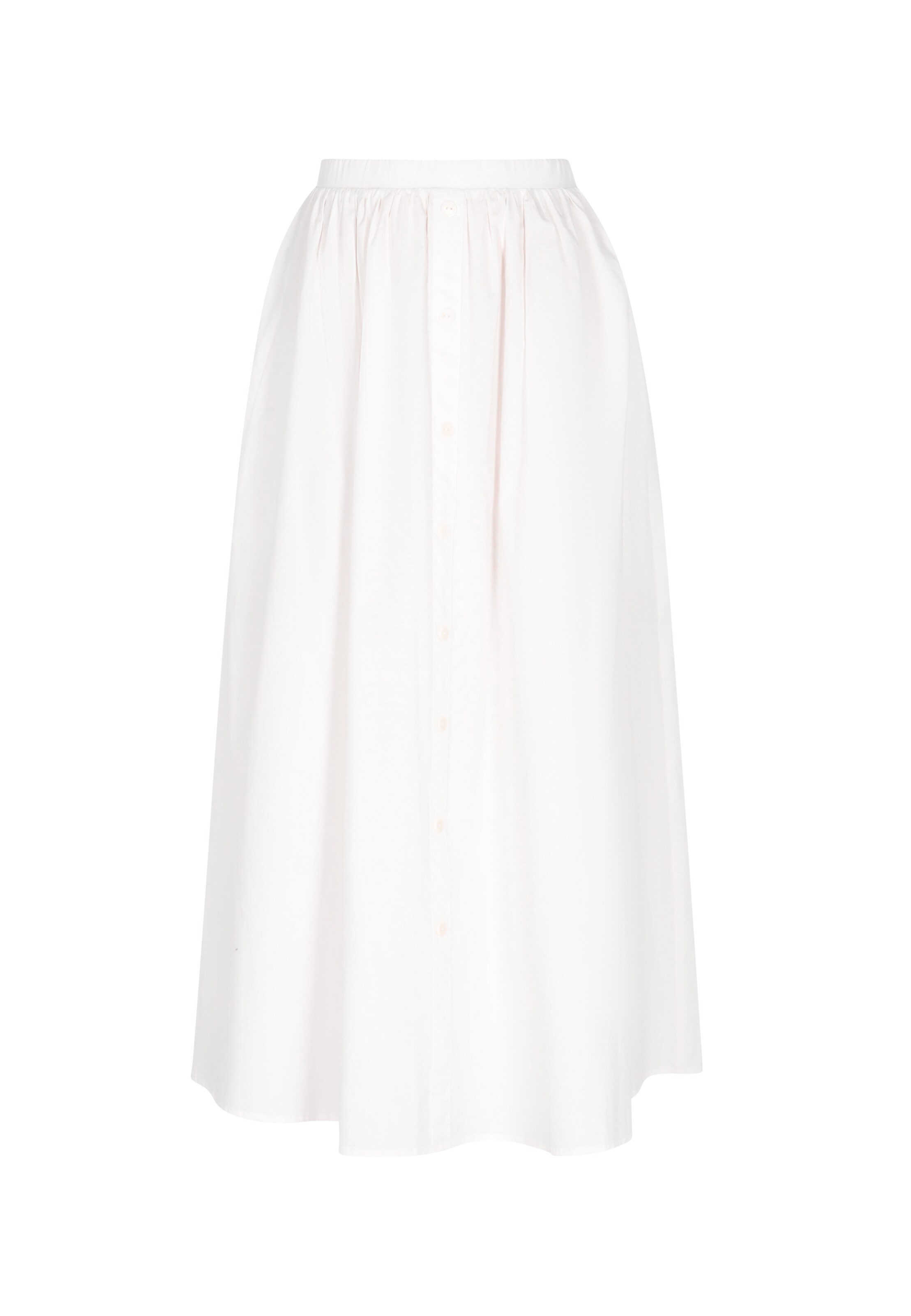 DreiMaster Klassik Φούστα σε λευκό: μπροστά