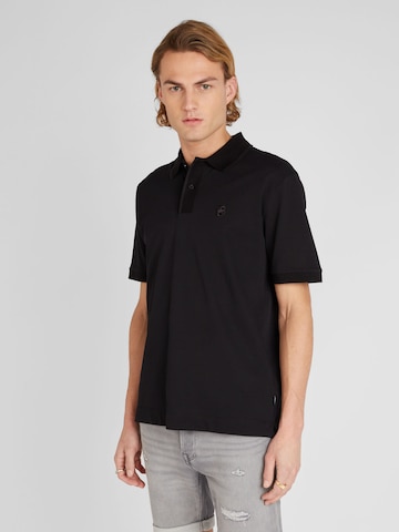 BOSS Black - Camiseta 'Parlay 210' en negro: frente