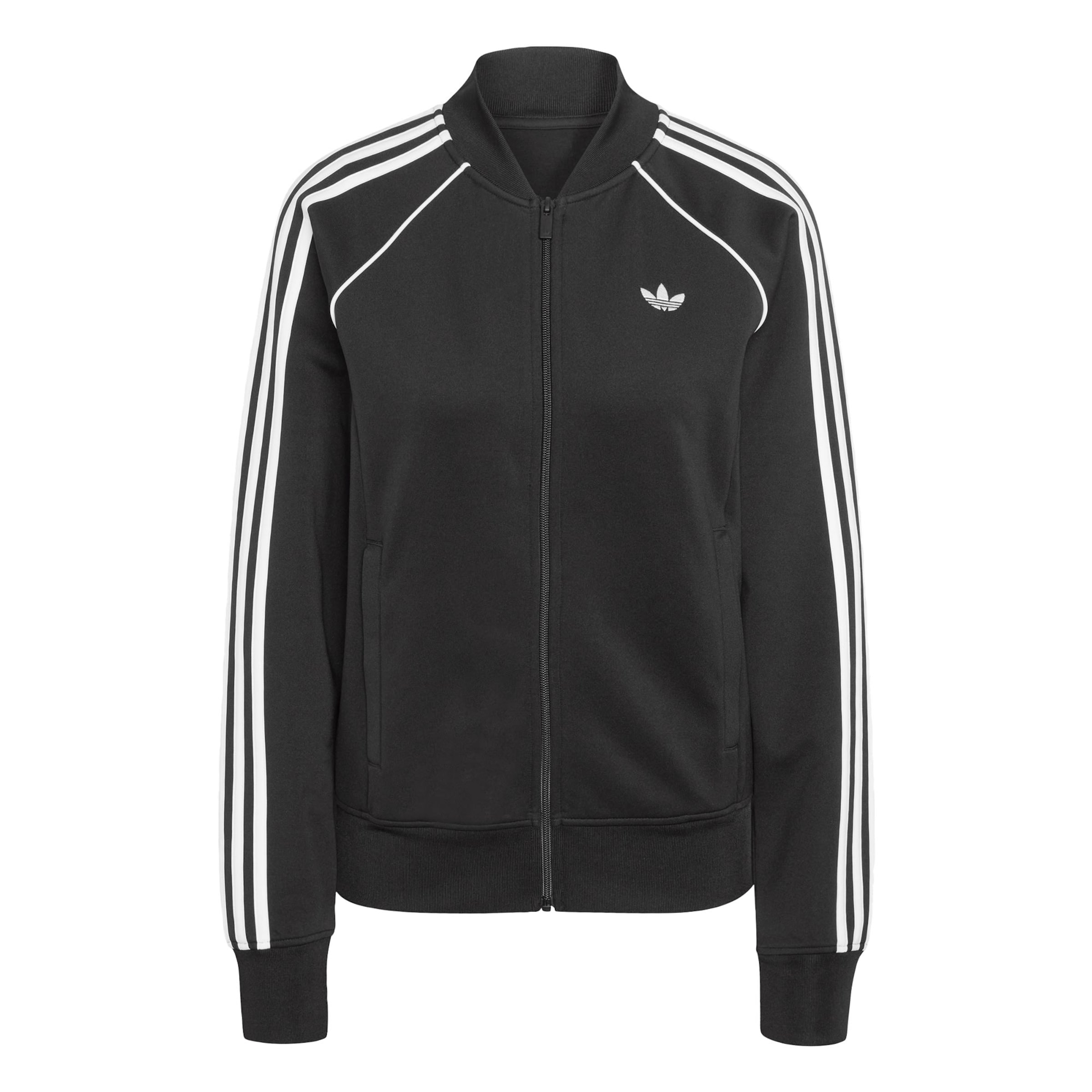 Giacca di felpa 'Classic' di ADIDAS ORIGINALS in nero: frontale