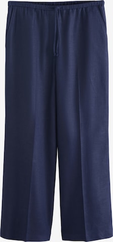 mėlyna Next Plačios klešnės Kelnės: priekis