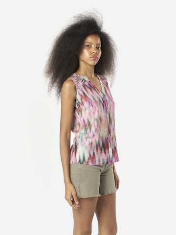KOROSHI Blouse in Grey
