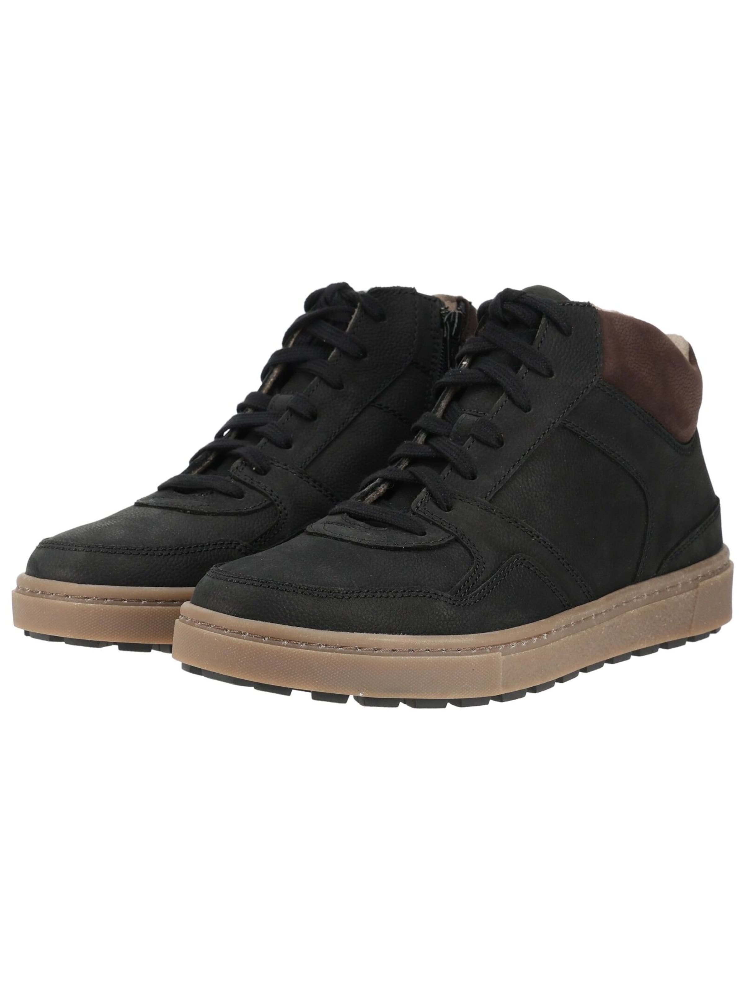 GABOR High-Top Sneakers in Black