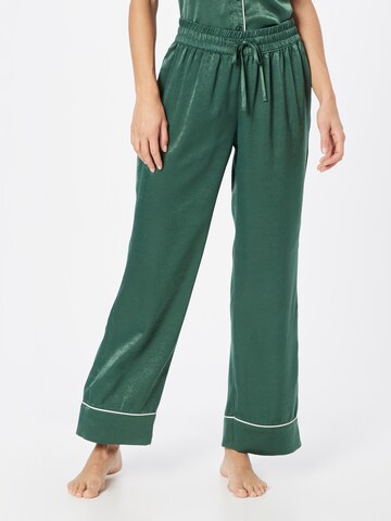 Pantalon de pyjama Gilly Hicks en vert : devant