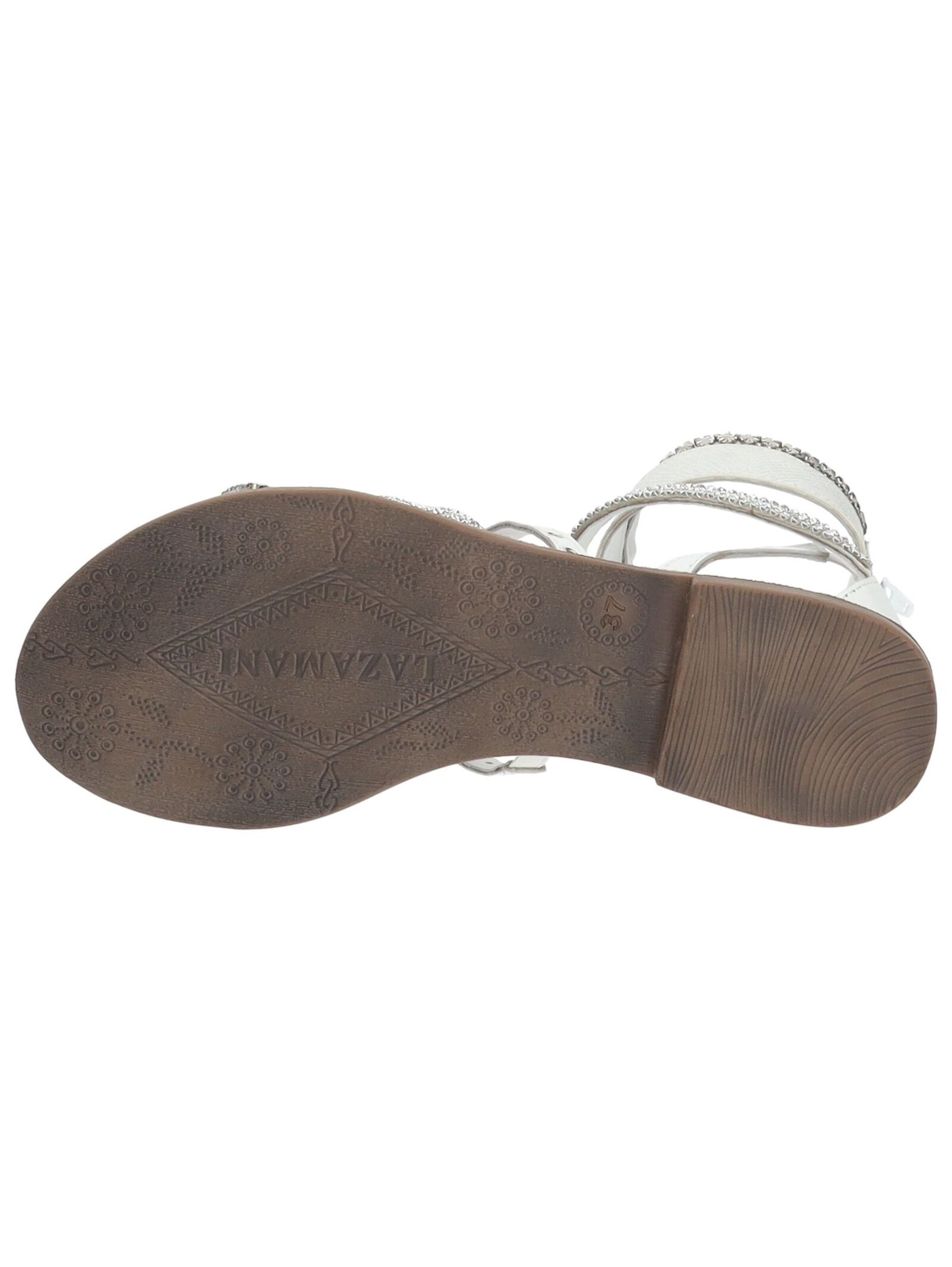 LAZAMANI Sandalen in Weiß