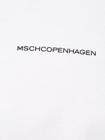 T-shirt 'Terina' MSCH COPENHAGEN en blanc