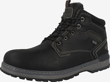 Dockers by Gerli Veterboots '47BK811' in Zwart: voorkant