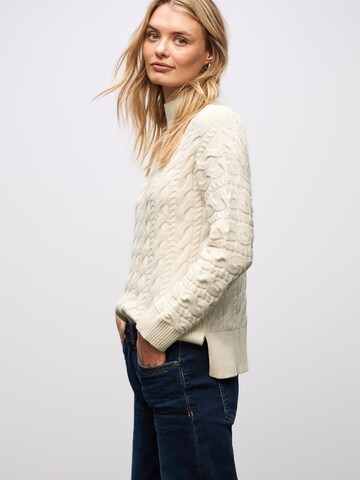 STREET ONE Pullover in Beige: Vorderseite