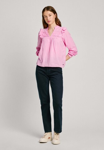 Pepe Jeans Blouse ' LORELY ' in Roze