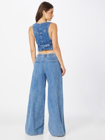 Free People - Calças de fato 'RIDER' em azul