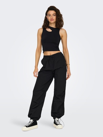 ONLY Loose fit Pants 'ECHO' in Black