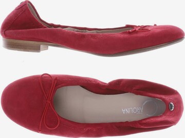 Donna Carolina Flats & Loafers in 38 in Red: front