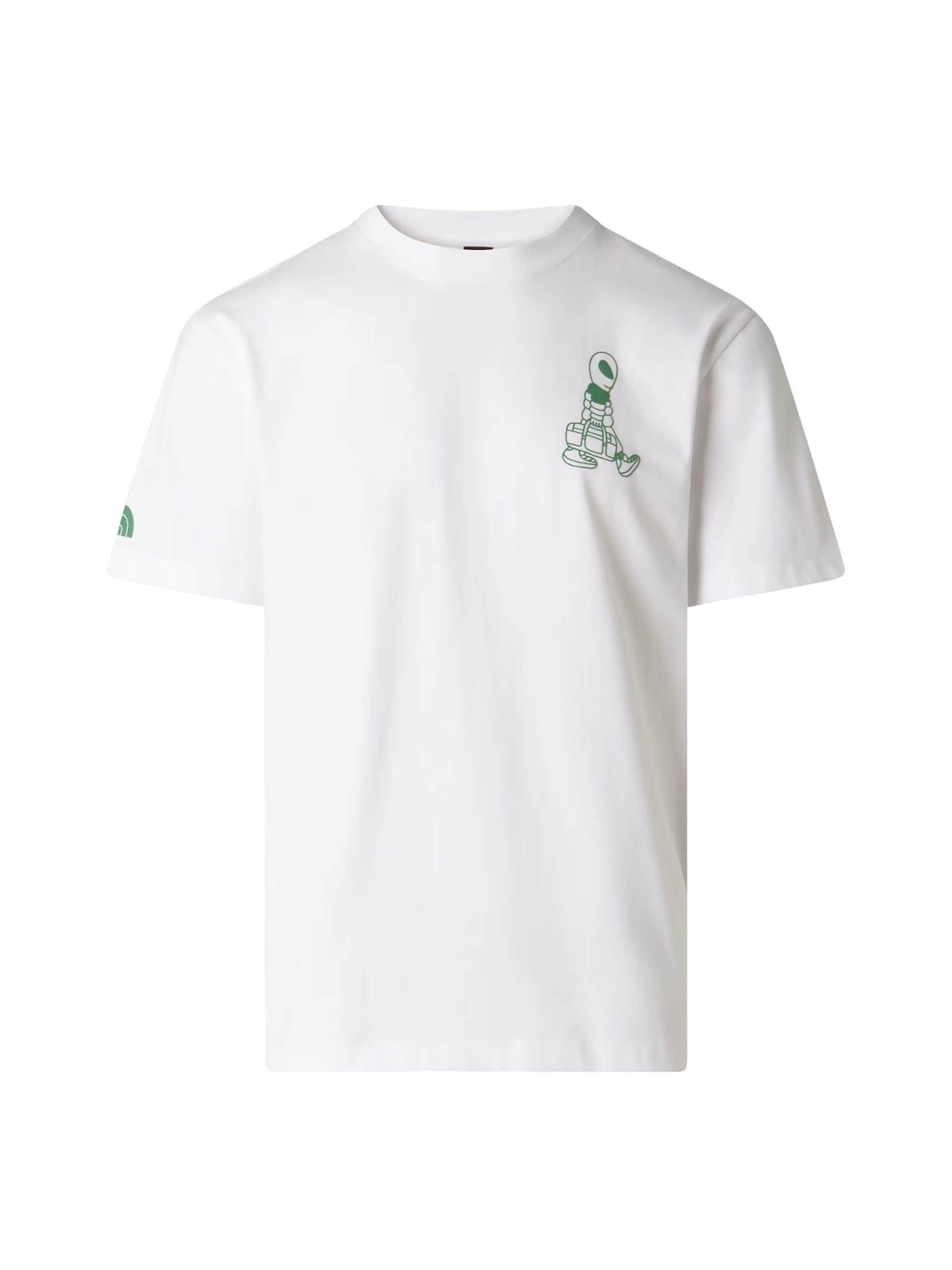 T-Shirt 'Alien' THE NORTH FACE en blanc : devant