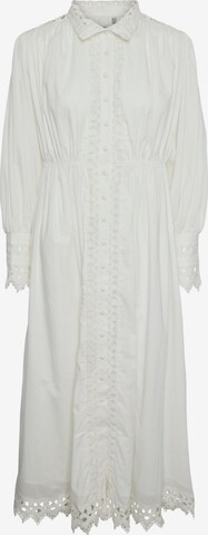 Y.A.S Shirt Dress 'Trima' in White: front