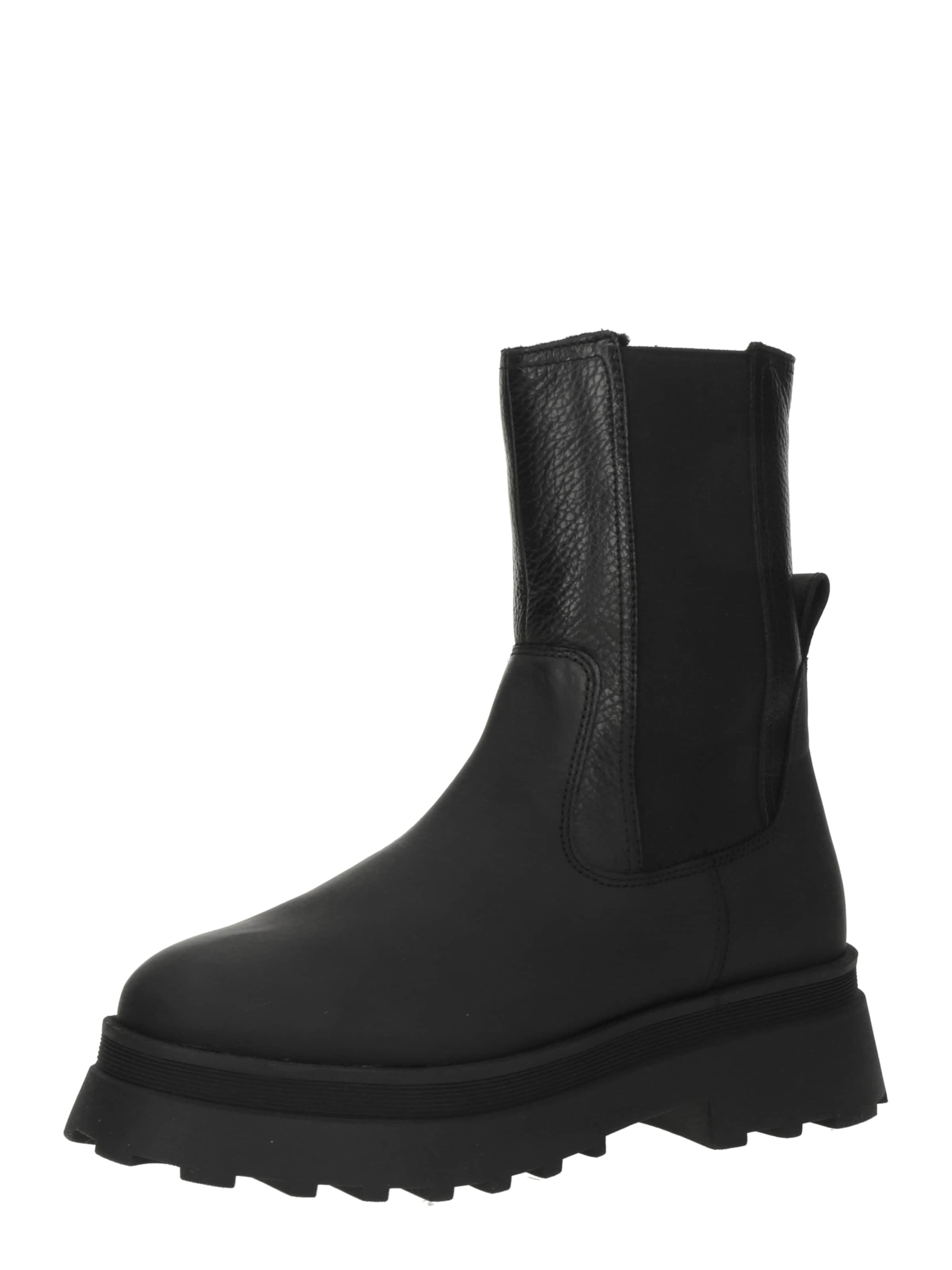 Ghete chelsea de la & Other Stories pe negru: față