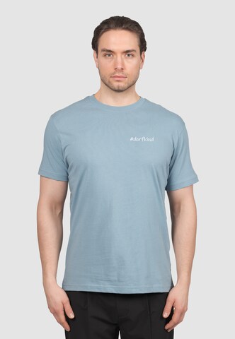 Kleinigkeit - Camiseta '#Dorfkind' en azul: frente