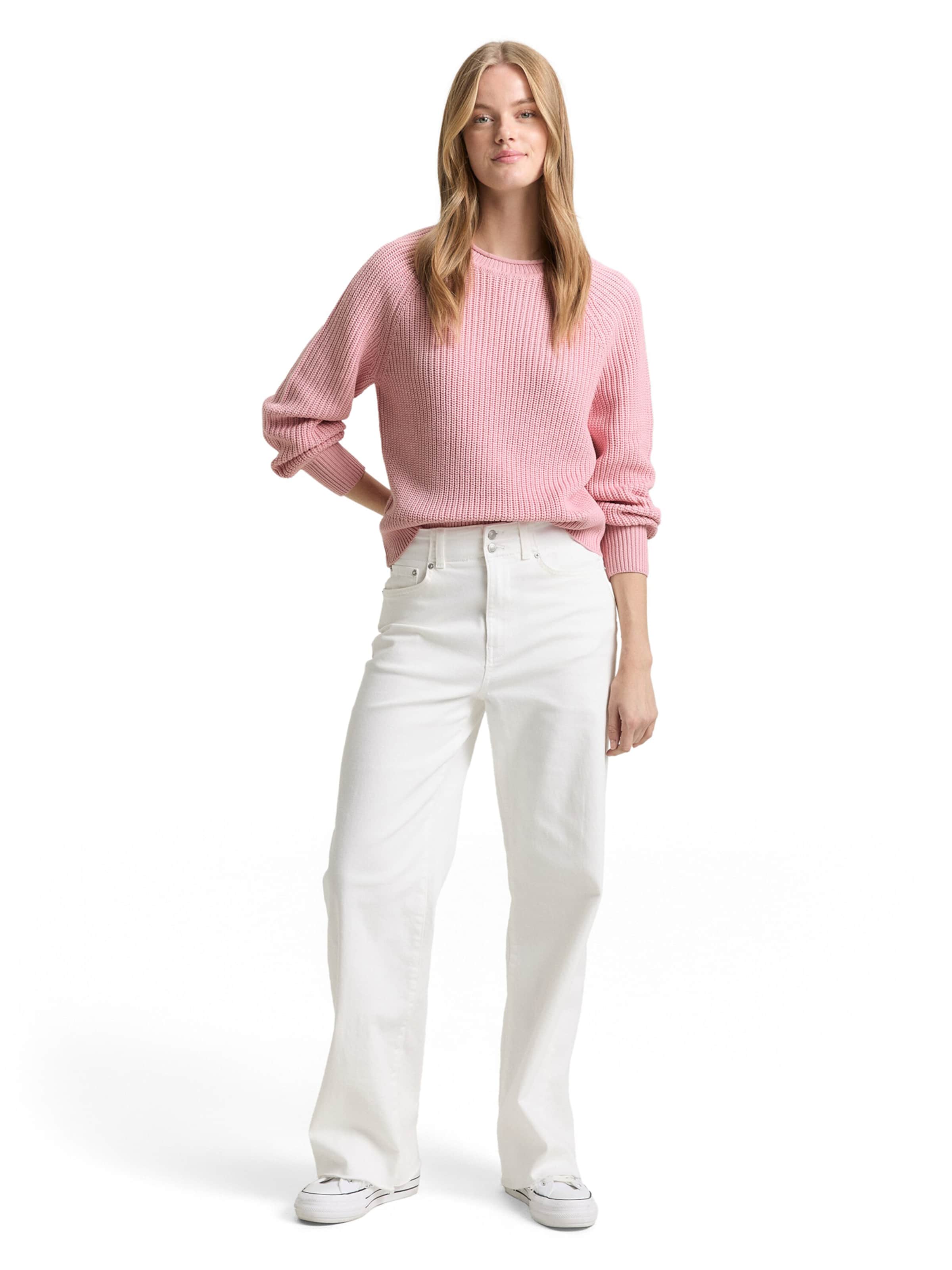 Pull-over TOM TAILOR DENIM en rose