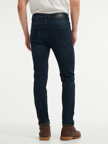 WEM Fashion Tapered Jeans 'Oscar' in Blue