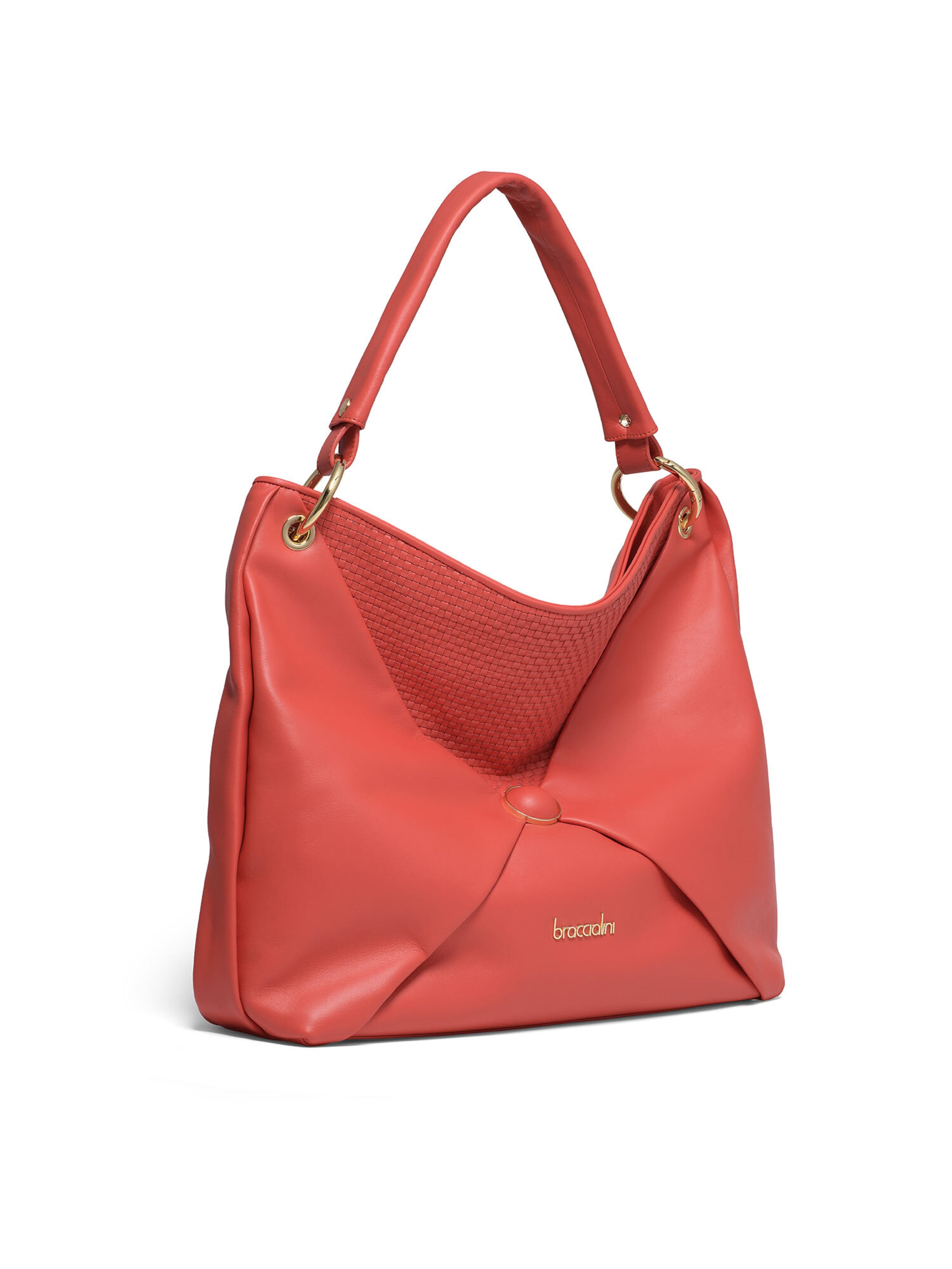 Sac bandoulière Braccialini en rouge : devant