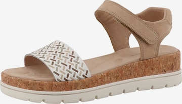 TOM TAILOR Sandal in Beige: front