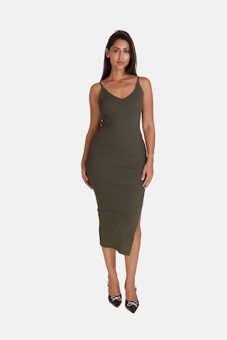 Robe Elara en vert : devant