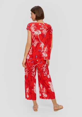 s.Oliver BLACK LABEL Blouse in Rood