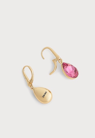 Boucles d'oreilles DKNY en or