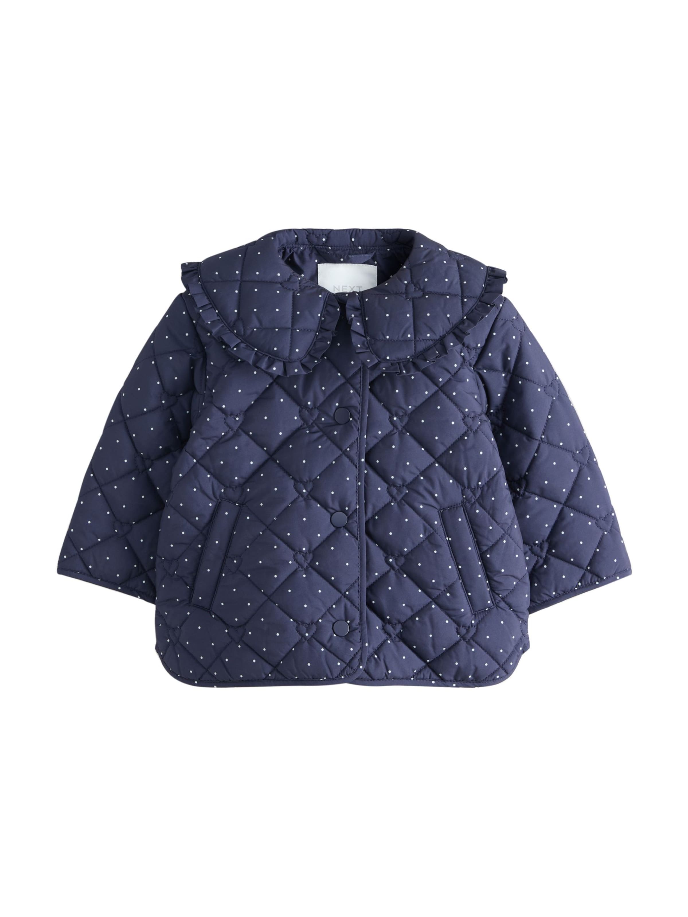 Next Jacke in Blau: Vorderseite