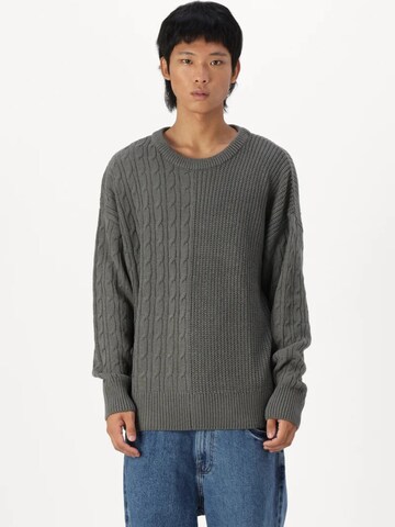 Comfort fit Camicia ' DPKnitted ' di Denim Project in grigio: frontale