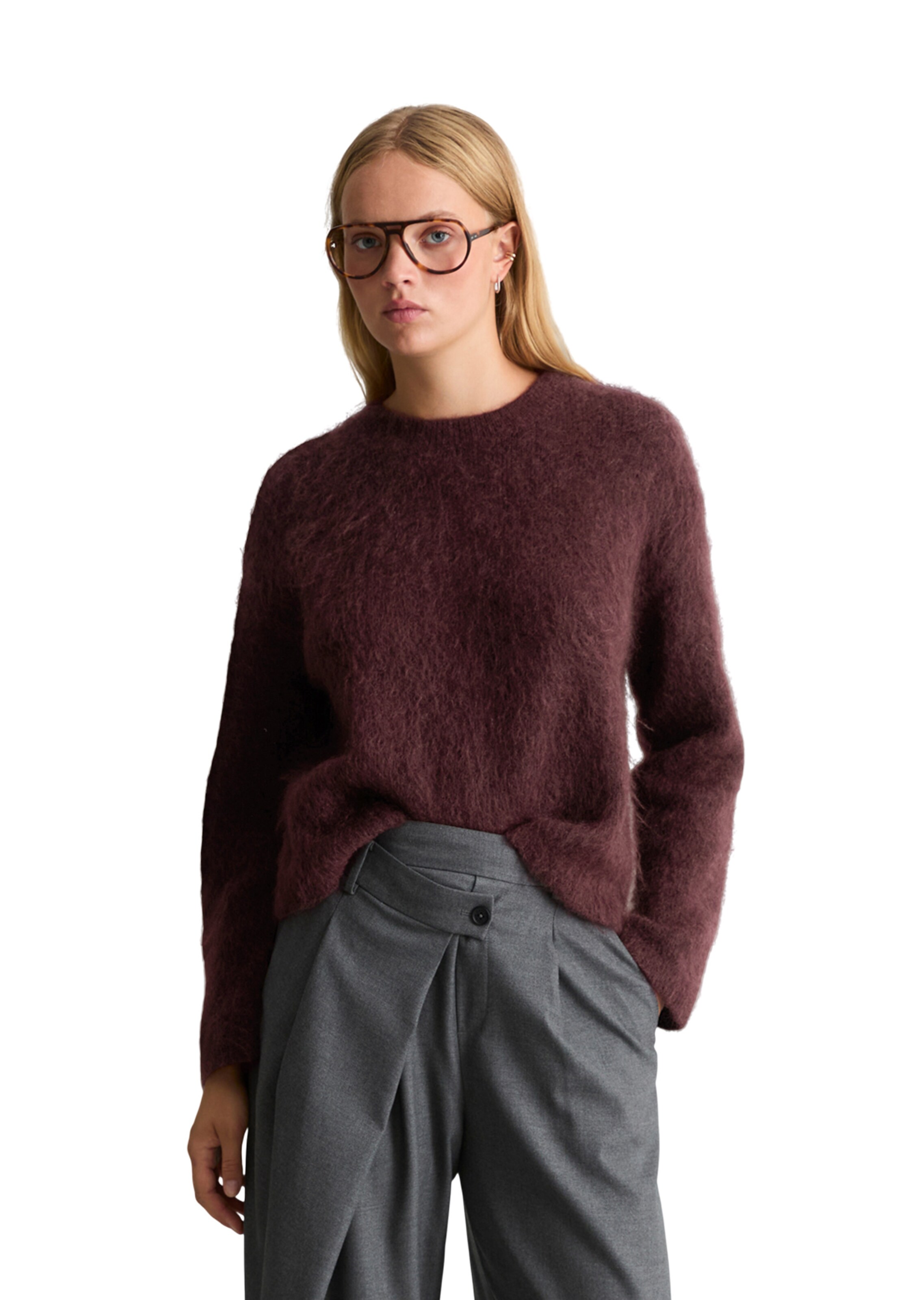 Marc O'Polo DENIM Sweater in Red: front