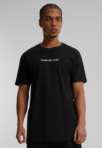 Mister Tee - Camiseta 'Thank Me Later' en negro