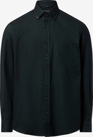 Andrew James Button Up Shirt in Green: front