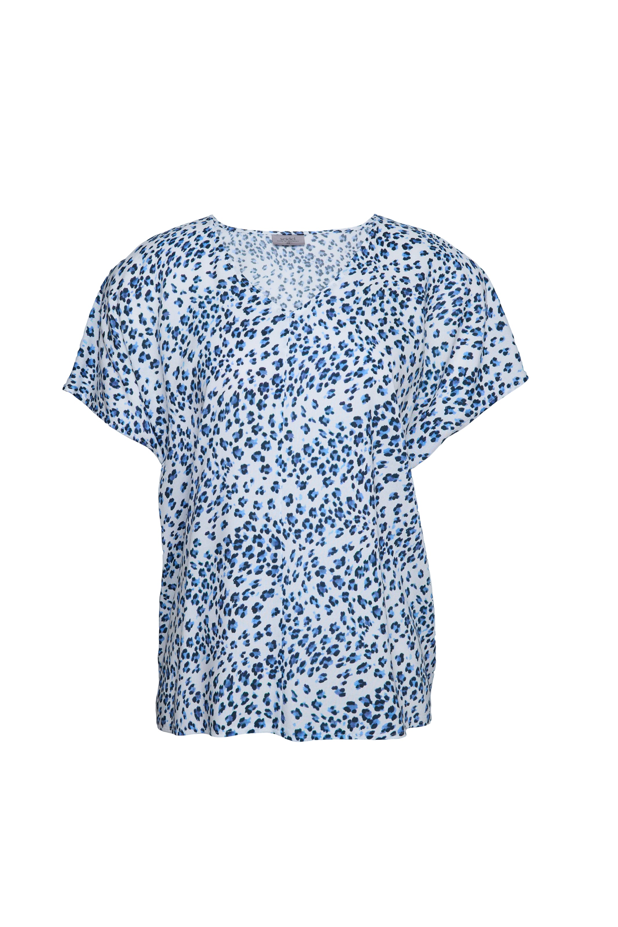 Seidel Moden Bluse in Blau: Vorderseite