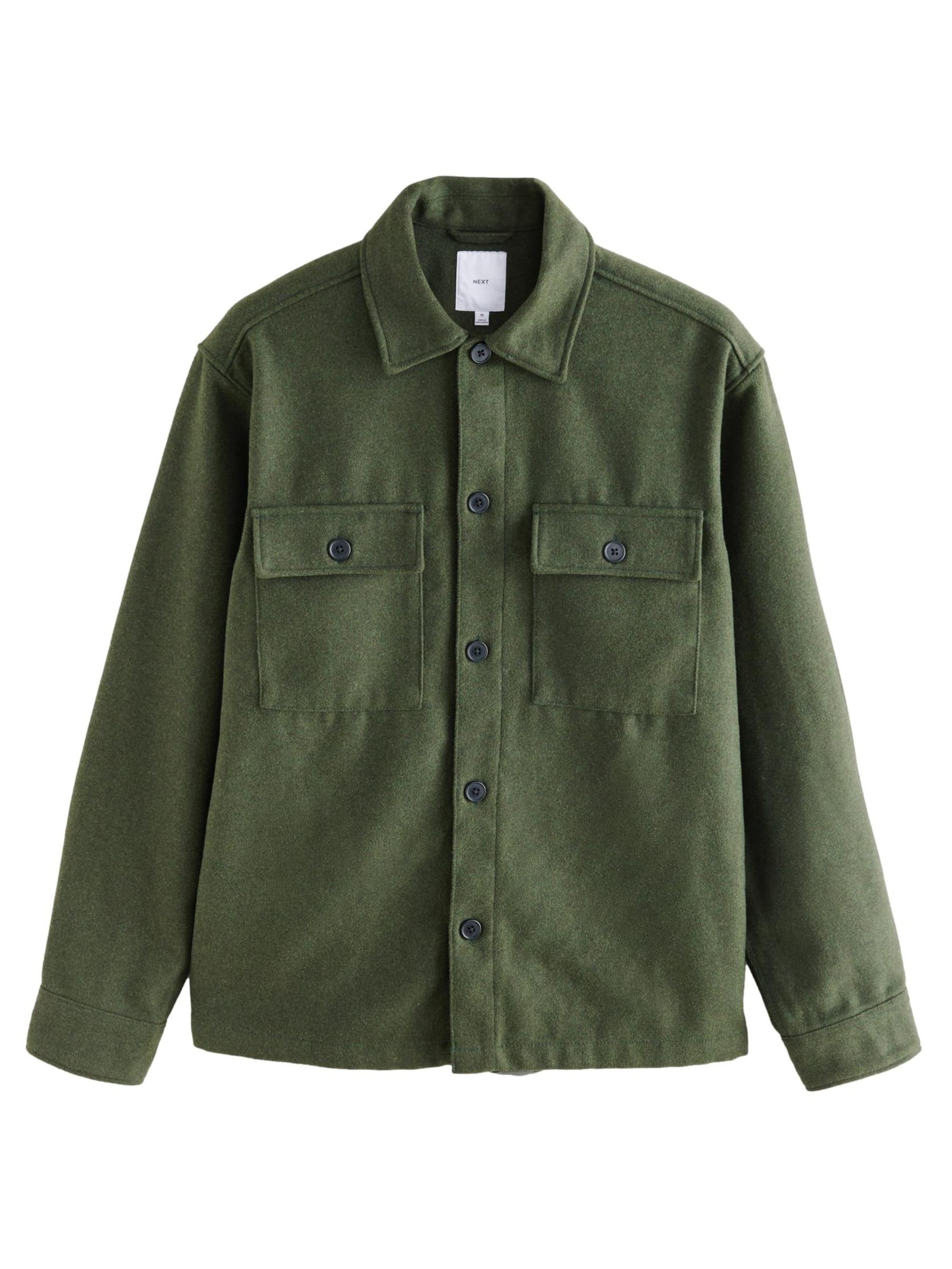 Next Jacke in Grün: Vorderseite