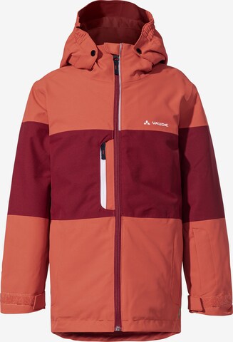 VAUDE Outdoorjas 'KD Snow Cup J' in Rood: voorkant