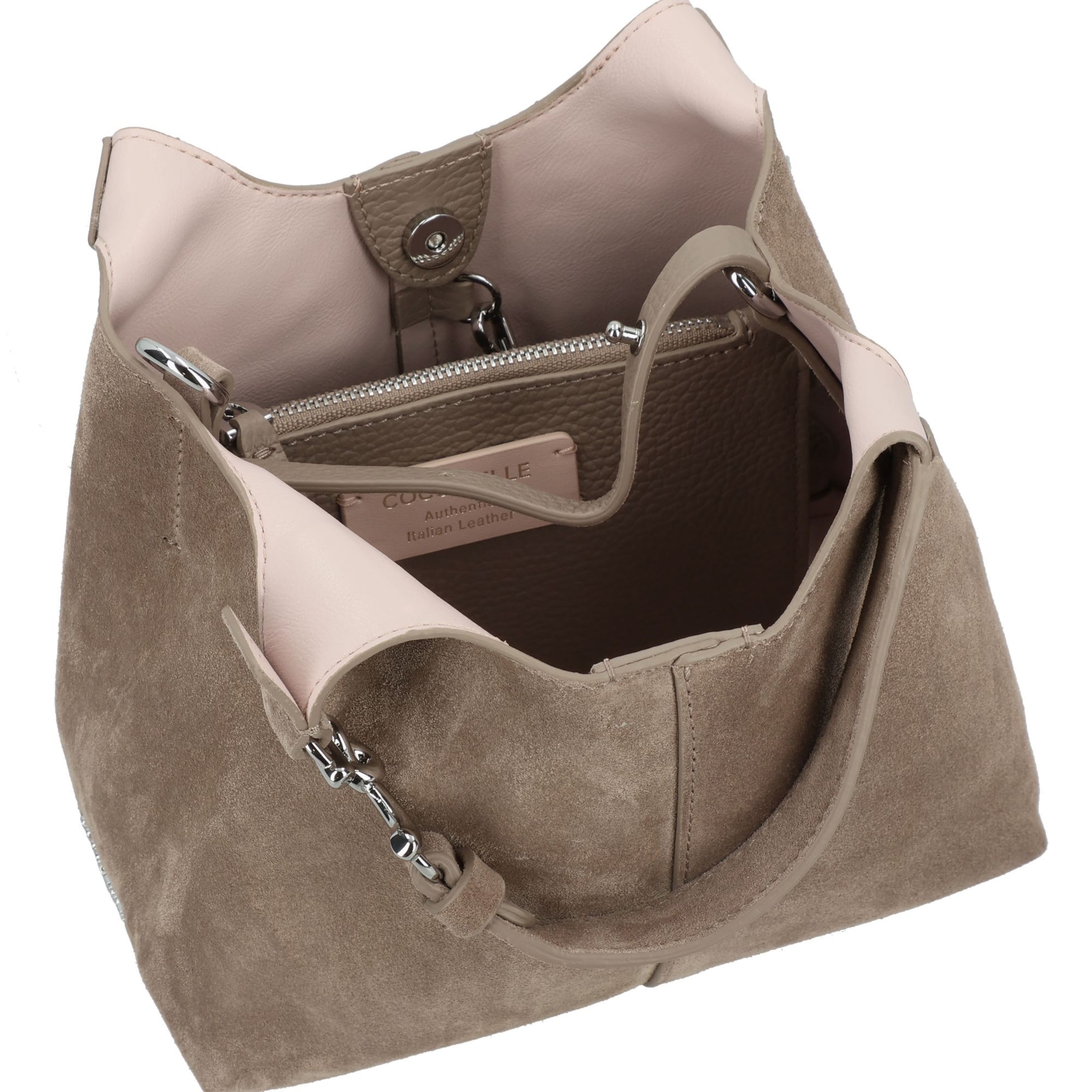 Sac bandoulière 'C-Easy' Coccinelle en gris