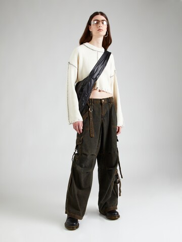 BDG Urban Outfitters Loose fit Cargo Jeans in Brown