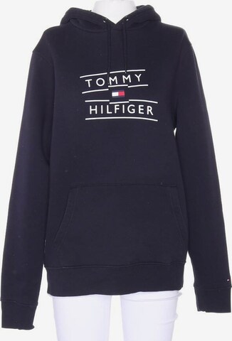 TOMMY HILFIGER Sweatshirt & Zip-Up Hoodie in S in Blue: front
