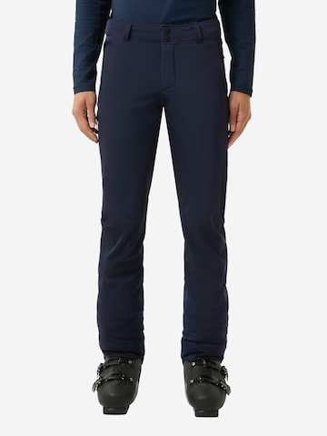 Bogner Fire + Ice Regular Outdoorhose 'Nic' in Blau: Vorderseite