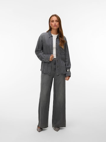 VERO MODA Blouse 'VMLucea' in Grijs