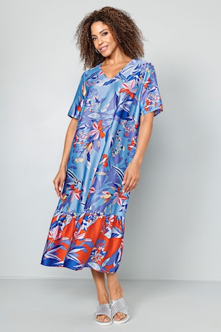 MIAMODA Dress in Blue: front