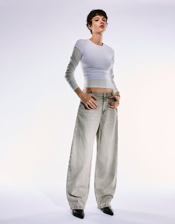 Bershka Baggy Farmer - szürke