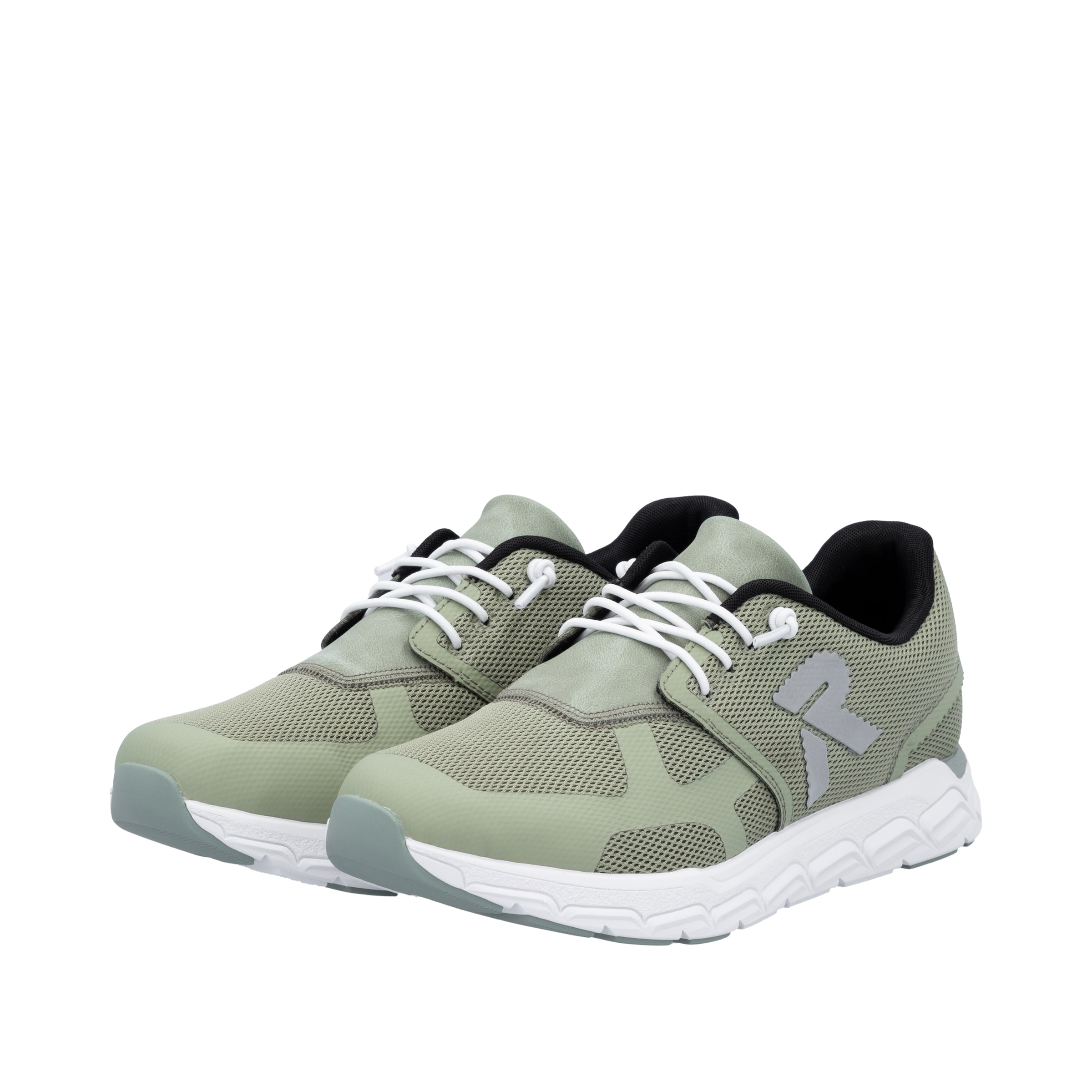 Baskets basses Rieker Sport en vert