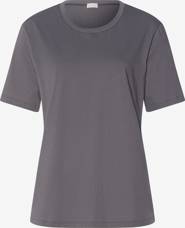 T-shirt ' Natural Shirt ' Hanro en gris : devant