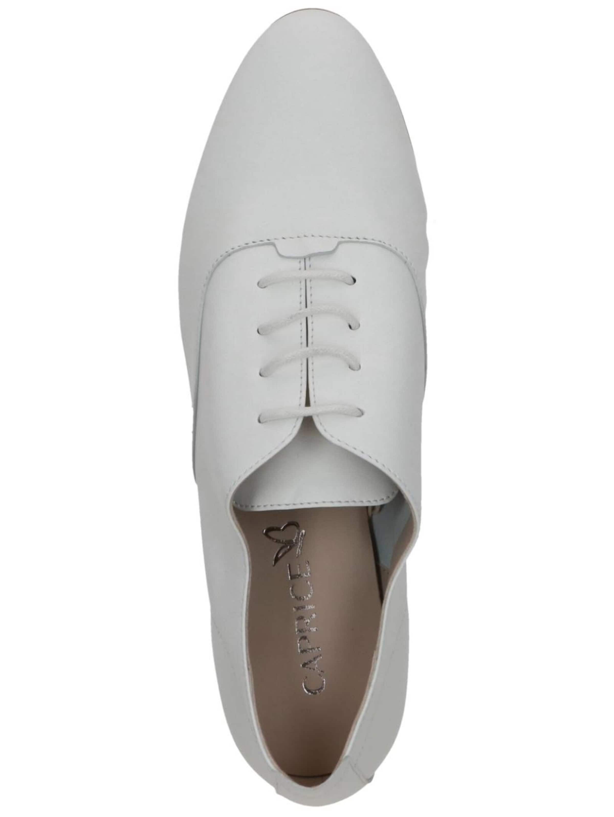 Scarpa stringata di CAPRICE in bianco