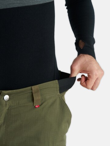 DANISH ENDURANCE Regular Functionele broek 'Explorer Hiking' in Groen