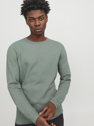 JACK & JONES Sweater in Green